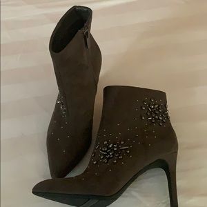Suede Ankle booties